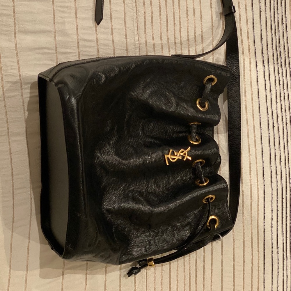 💯 Authentic Vintage Bucket YSL bag